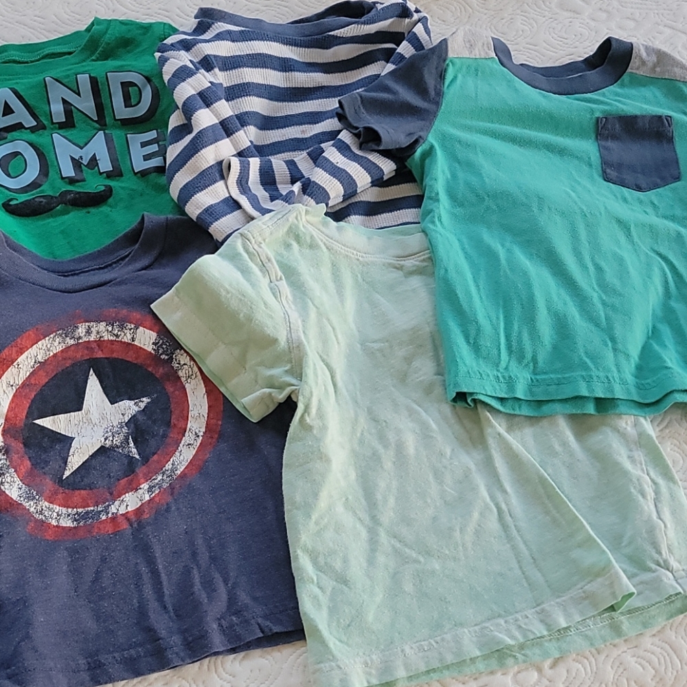 Baby Boys Bundle Lot 18 months 18M Tops Shorts - Picture 3 of 12